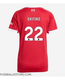 Günstige Liverpool Hugo Ekitike #22 Heimtrikot Damen 2025-26 Kurzarm